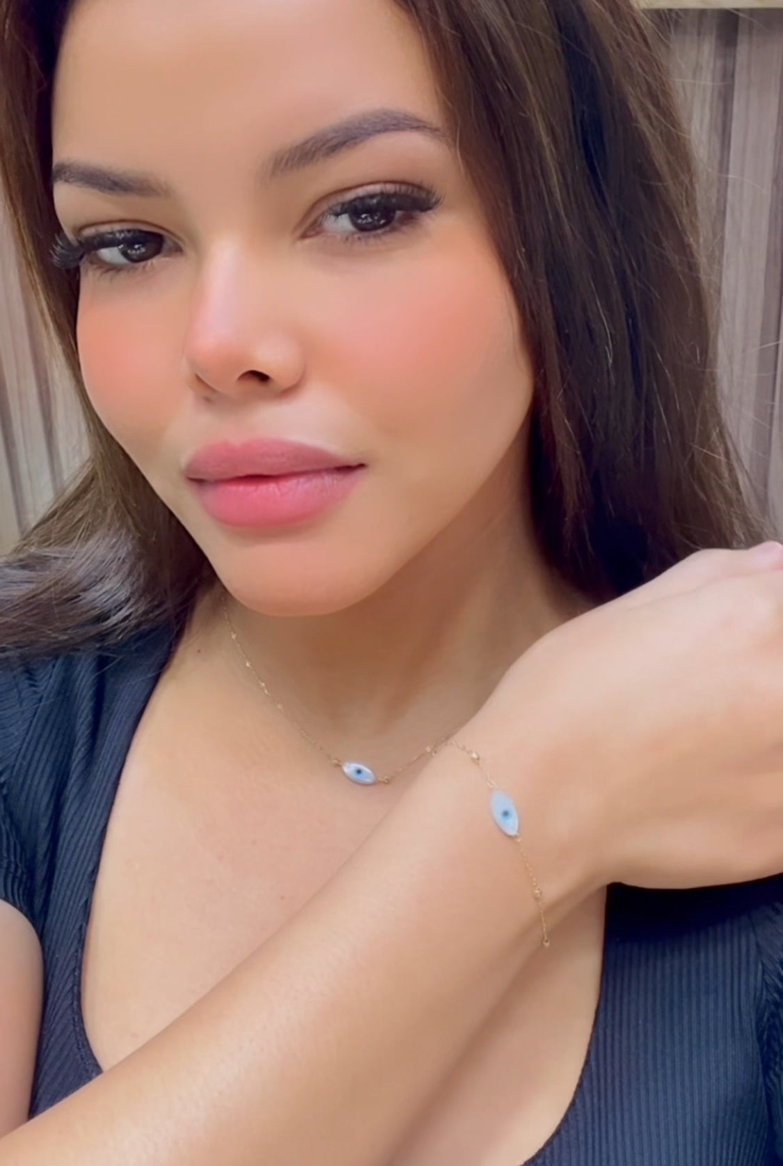 Ensemble eye en Or 18 carats