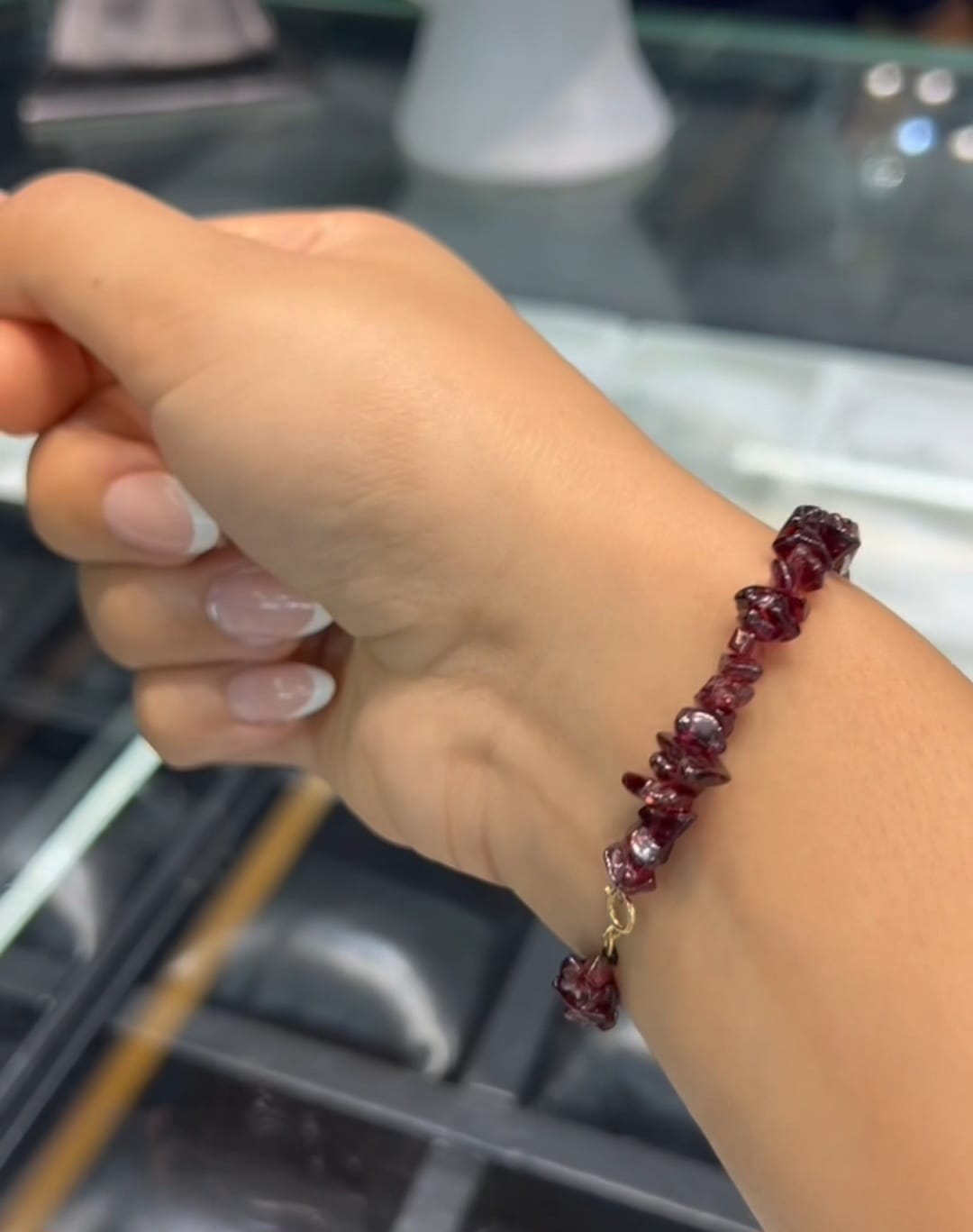 Bracelet en Pierres naturelles et or 18k