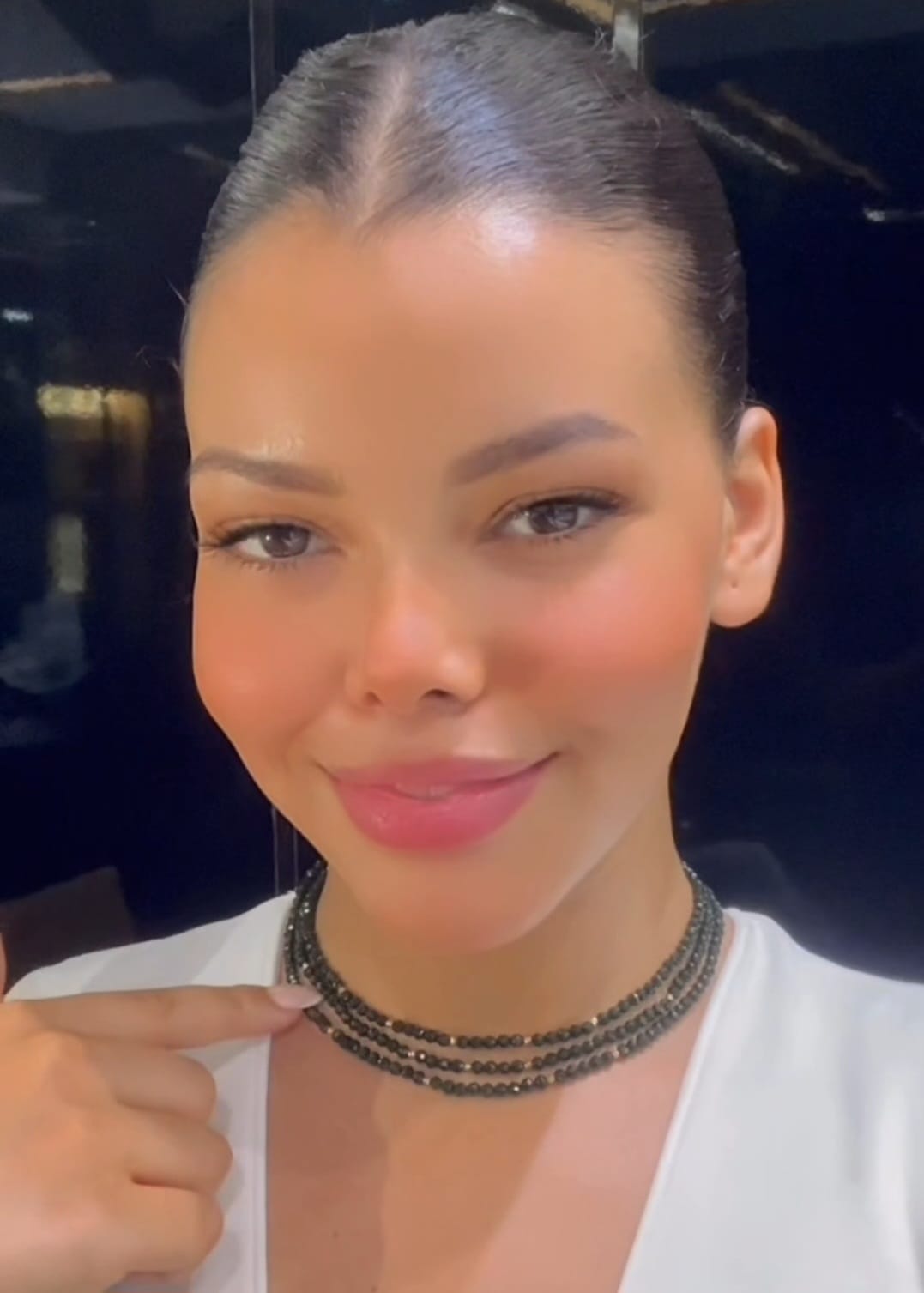 Collier en Pierres Naturelles et Or 18k