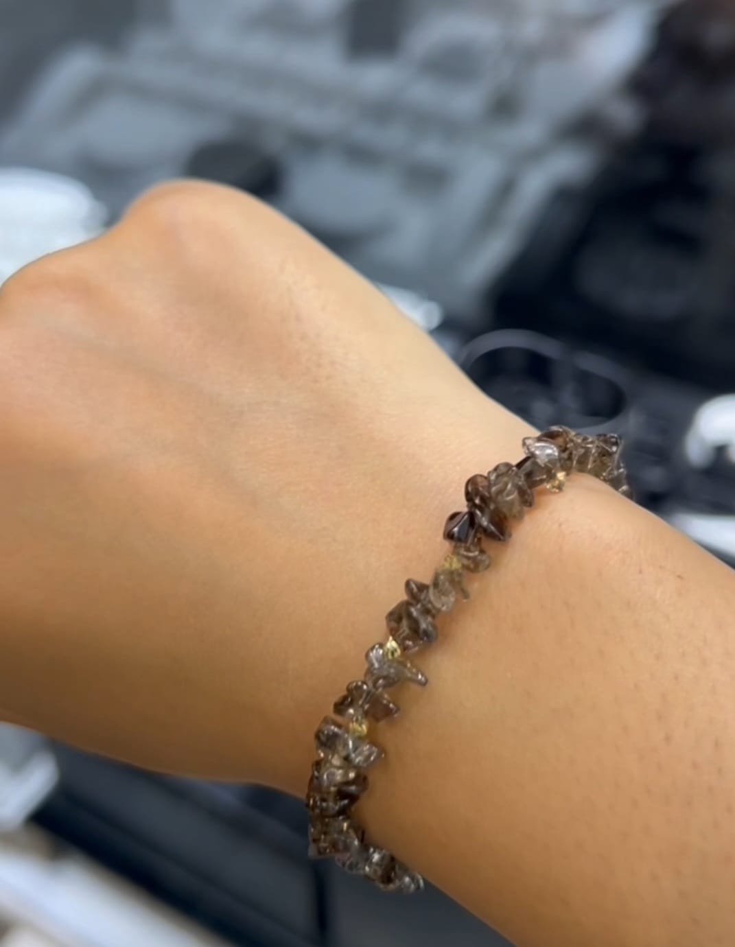 Bracelet en Pierres naturelles et or 18k